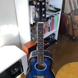 ＳＸ小型ギター　トラベルギター　ブルー