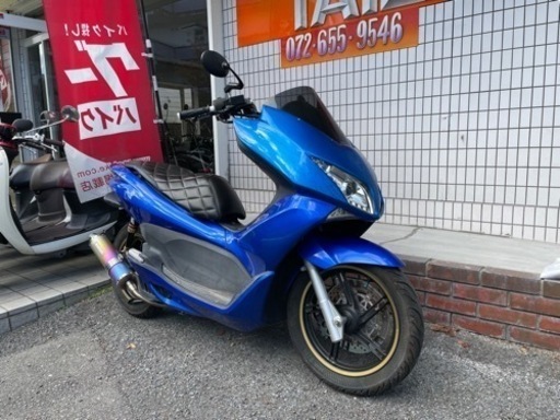 ☆14万円 PCX125 フルカスタム車両！セル1 実働車☆ホンダ JF28 小型