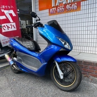 ★14万円　PCX125 フルカスタム車両！セル1 実働車★ホンダ　JF28 小型　スクーター