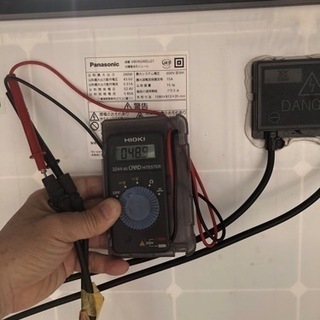 太陽光パネルパナソニック製240Wと100Aバッテリー