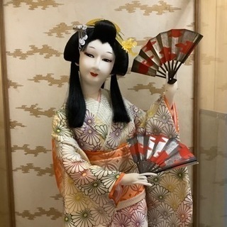 日本人形(ガラスケース入)