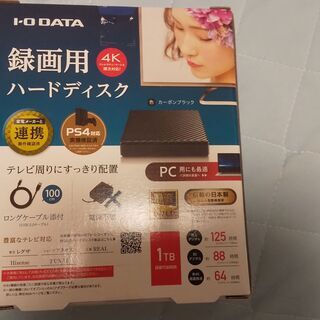 値下げ 美品  1TB  HDD  I-O DATA  HDPT...
