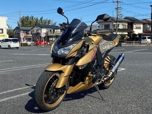 車検 R5/4迄 kawasaki カワサキ Z1000 D型 ゴールド トリックスター ETC フェンダーレス タイヤバリ溝