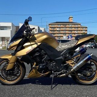 車検 R5/4迄 kawasaki カワサキ Z1000 D型 ゴールド トリックスター ETC フェンダーレス タイヤバリ溝