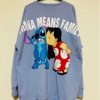 ディズニートレーナースティッチ ササ 川崎のトレーナー レディース の中古 古着あげます 譲ります ジモティーで不用品の処分
