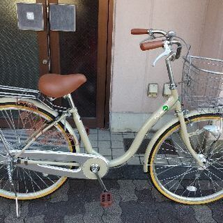 美品☆POLLINI DUE 26吋ファミリーサイクル シングル/LEDオート