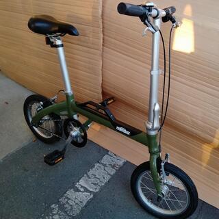 美品！OUT RUNK 折り畳み自転車　14インチ　アルミフレーム