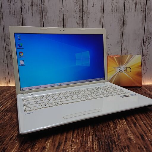 【高速起動】NEC ノートPC LE150/C 新品 SSD 120GB Celeron 1000M 1.80GHz 14インチ メモリ 4GB パソコン