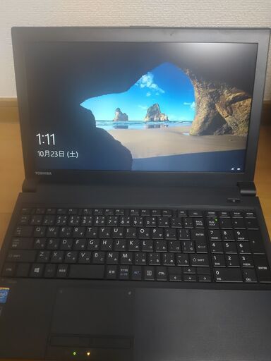 綺麗　東芝　高速新品SSD　3世代CPU搭載　メモリ4G  CD/DVD/読み書き　Wifi対応 テンキー　Windows10搭載