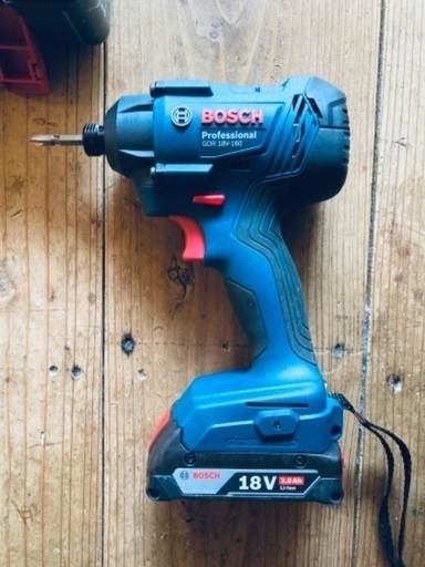 美品】BOSCH GDR 18V-160 インパクトドライバー (三尺バナナ) 国頭のその他の中古あげます・譲ります｜ジモティーで不用品の処分