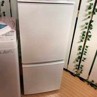 愛品館八千代店】保証充実 SHARP16年製SJ-D14B冷凍冷蔵庫/TOSHIBA16年
