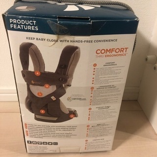 未使用のエルゴ抱っこ紐　前後ろ両方可能　360CARRIER 