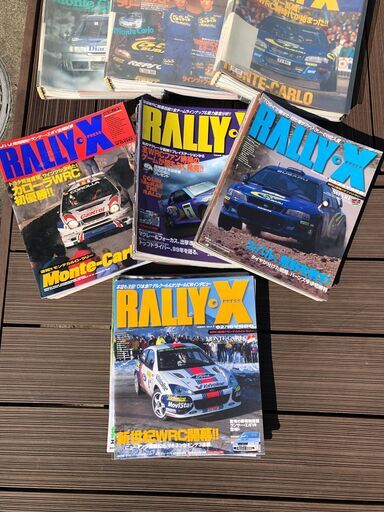 山海堂刊　ラリー・エクスプレス(X)　WRC 1991年～2005年シーズン フォード シトロエン プジョー 三菱 スズキ ヒュンダイ トヨタ