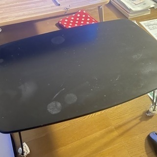 ブラックパソコンテーブル