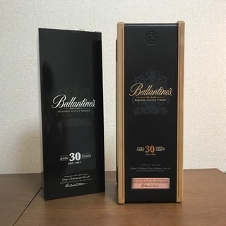 【バランタイン30年】ウィスキーの箱