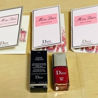 DIORマニキュアと香水3点のセット