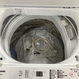 安心の1年保証付！！【Panasonic(パナソニック)】全自動洗濯機取りに