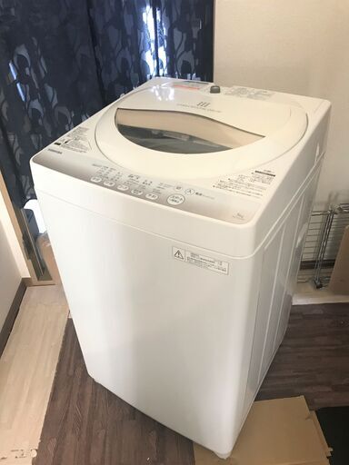都内近郊送料無料 東芝 洗濯機 5.0㎏ 2015年製 洗濯機引き取り無料