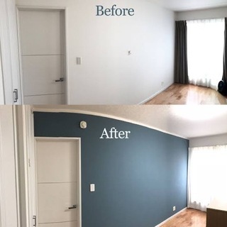 塗装でお部屋の雰囲気を一新させます！