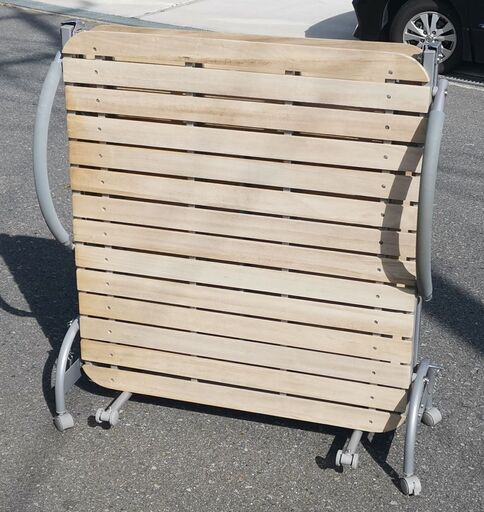 中古★折りたたみすのこベッド