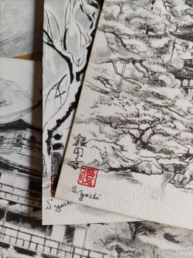 京都 奈良のイラストの絵葉書 Su 錦糸町のその他の中古あげます 譲ります ジモティーで不用品の処分