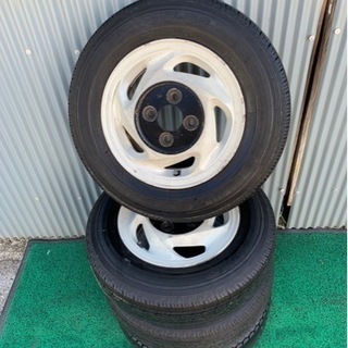 旧車、AUDIRE REVアルミホイールタイヤ4本セット