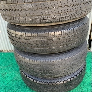旧車、AUDIRE REVアルミホイールタイヤ4本セット