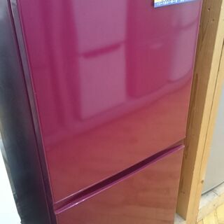 （冷凍室が引き出しタイプの）アクア　2ドア冷蔵庫157L　2016年製　AQR-16E　高く買取るゾウ八幡東店の画像