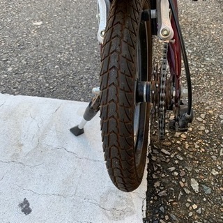 ‼️値下げ‼️オモロイ自転車　赤　6変速‼️美品