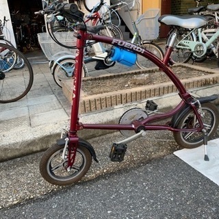 ‼️値下げ‼️オモロイ自転車　赤　6変速‼️美品