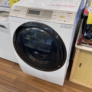 ベンチ 収納付 パナソニック ドラム式洗濯乾燥機 10kg NA-VX860SR 2016