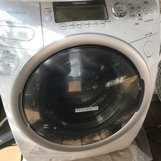 3000円お支払します！　ジャンク品　壊れた　ドラム式洗濯機