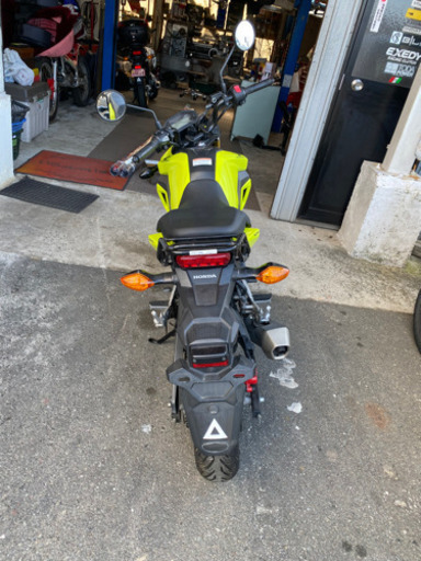 ホンダ　グロム　GROM 125  ＪＣ61 黄色