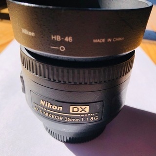 [取引決定] ニコンAF-S 35mm 1.8g ジャンク