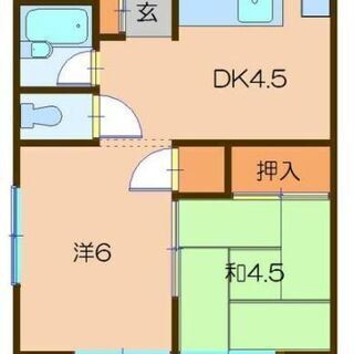 鹿島田 	2DK  定期借家　3万+頭金でOK【現金分割・カード...