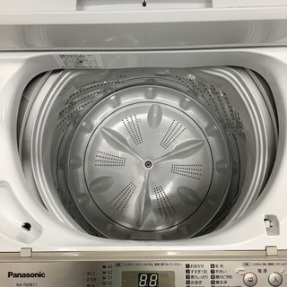 安心の6ヶ月保証付き 2017年 簡易乾燥機能付洗濯機 Panasonic