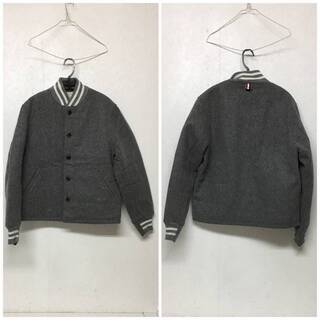 ⭕⭕⭕HY3/38 美品 thom browne ウール スタジャン アウター 