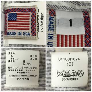 ⭕⭕⭕HY3/38 美品 thom browne ウール スタジャン アウター 