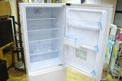 冷蔵庫 201L 2021年製 2ドア AQUA AQR-20KBK ノンフロン冷凍冷蔵庫 右 