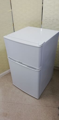 都内近郊送料無料 ノンフロン冷凍冷蔵庫 90L WRH-96 2018年製