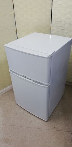 都内近郊送料無料 ノンフロン冷凍冷蔵庫 90L WRH-96 2018年製 7650円