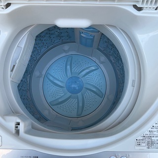 【RKGSE-607】特価！東芝/5kg/全自動洗濯機/AW-5G6/中古/2018年製/当社より近隣地域無料配達
