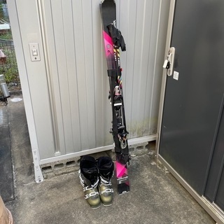 スキー板149cm ブーツ22-23.5cm セット