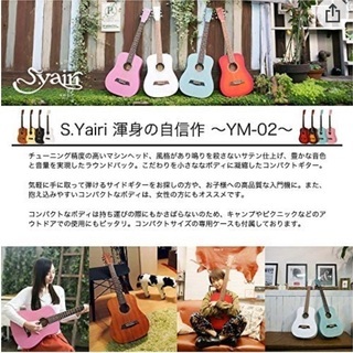 S.Yairi ヤイリ ミニアコースティックギター YM-02/MH マホガニー