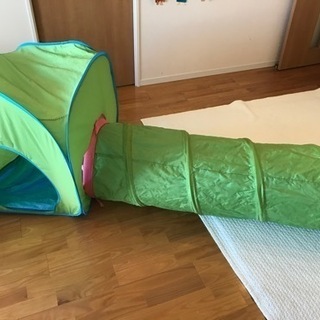 IKEA 子供用　トンネルとテントセット