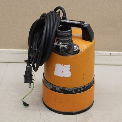 鶴見製作所 低水位排水用水中ハイスピンポンプ LSC1.4S 50Hz 100V (D4224krhwY)