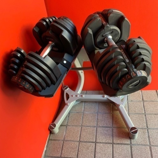 SANICHI 片側40kg ダンベルセット 専用スタンド付き | pik-vinkovci.hr