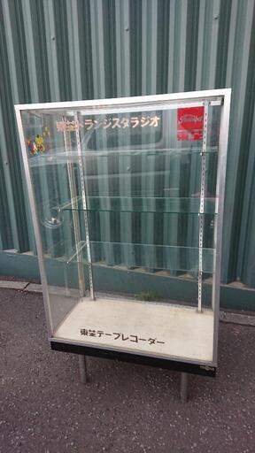 昭和レトロ東芝トランジスタラジオガラスショーケース | inmarco.ae
