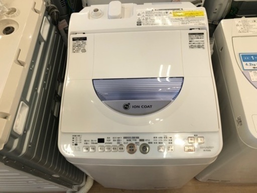 ＊【6ヶ月安心保証付】SHARP 縦型洗濯乾燥機