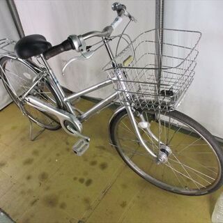 B535★限定特価　ブリヂストン　プレビオ　ベルト　5段変速★ 中古自転車 【26インチ 】